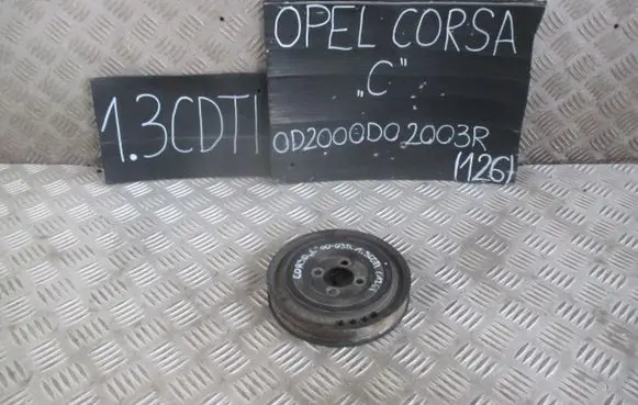 Opel Corsa C Crankshaft pulley