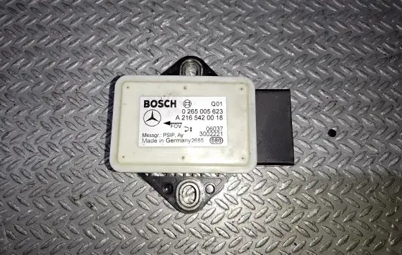 Mercedes-Benz B W245 ESP acceleration yaw rate sensor 0265005623 A2165420018
