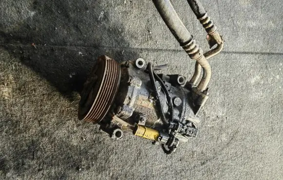 Citroen C4 Grand Picasso Air conditioning (A/C) compressor (pump)