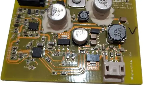 Opel Mokka X LED ballast control module MLOPEDLLDMZ OPEDLLDMZ