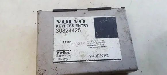 Volvo S40, V40 Comfort/convenience module 30824425 72165