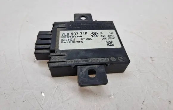 Volkswagen Touareg I Alarm control unit/module 7L0907719 510190351FGU H04S0020