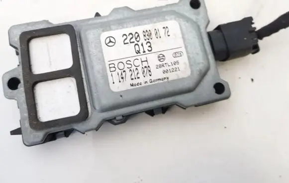 Coolant fan relay