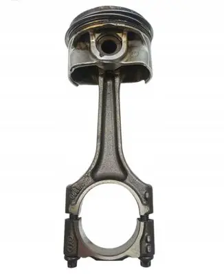 Piston with connecting rod
