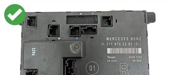 Mercedes-Benz E W211 Door control unit/module 2118702285 211870228502 00401702