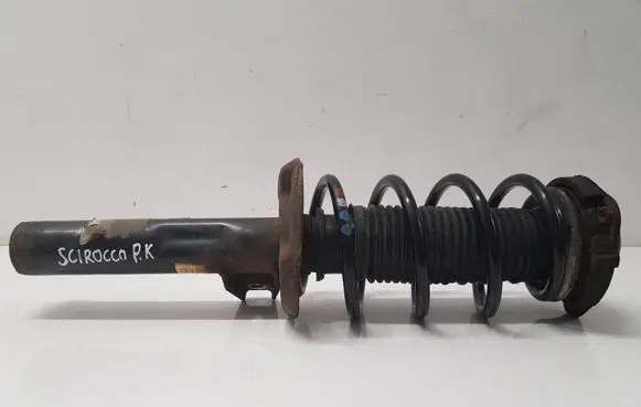 Volkswagen Scirocco Front shock absorber with coil spring 1T0413031HC