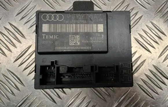 Audi A6 S6 C6 4F Door control unit/module 4F0959795A 4F0910795A