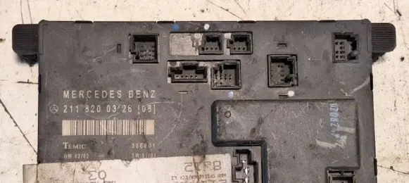 Mercedes-Benz E W211 Other control units/modules 211820032608 356801 2118200326