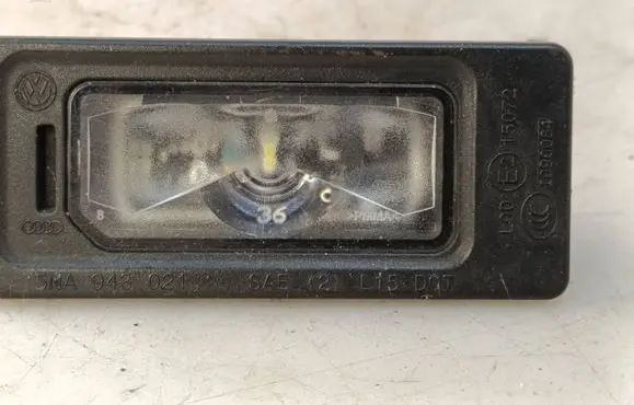 Volkswagen T-Cross Number plate light 5NA943021