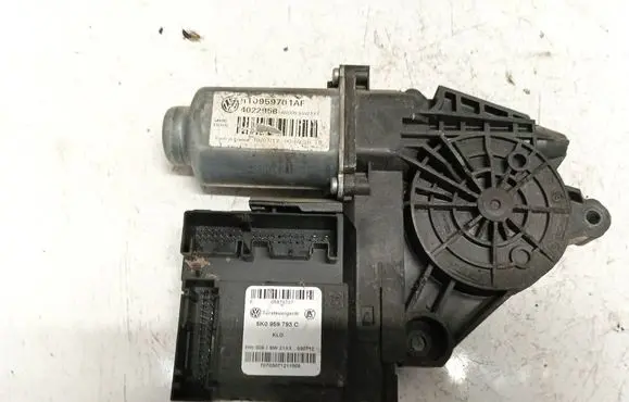 Rear door window regulator motor