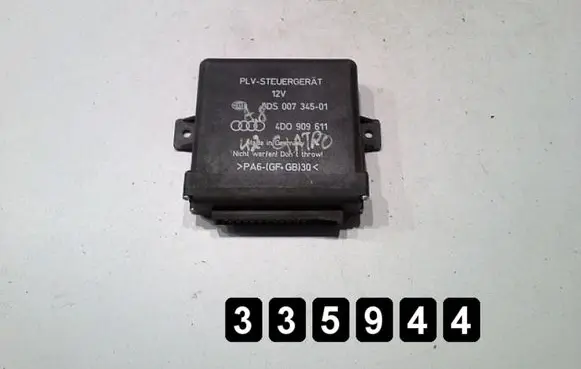 Audi A8 S8 D2 4D Engine control unit/module 4d0909611