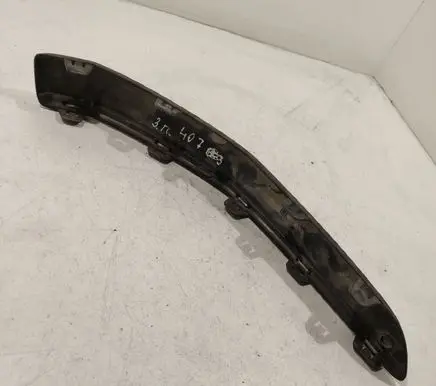 Peugeot 407 Rear bumper trim bar molding 9647545277