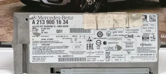 Mercedes-Benz E W213 Navigation unit CD/DVD player A2139001634