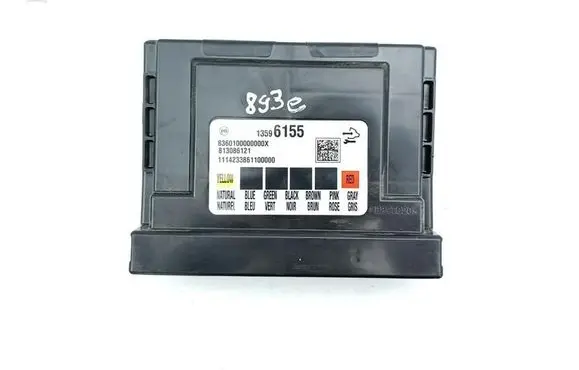 Chevrolet Corvette C7 Comfort/convenience module 13596155