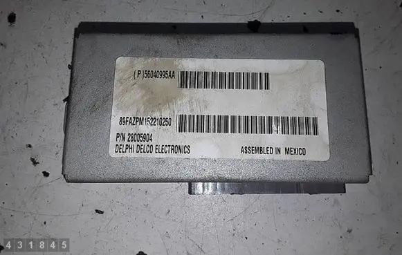Chrysler Pacifica Other control units/modules P56040995AA 28005904 897A20M152010250