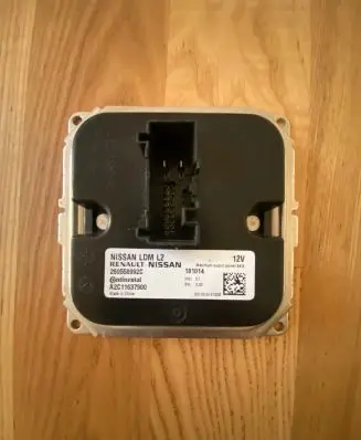 Nissan Leaf II (ZE1) Headlight ballast module Xenon 260558992C 181014 A2C11637900