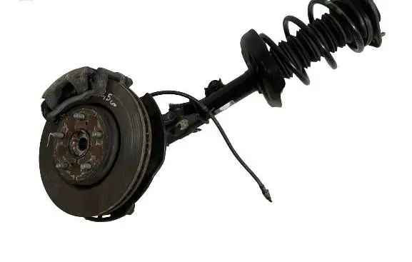 Front shock absorber with coil spring