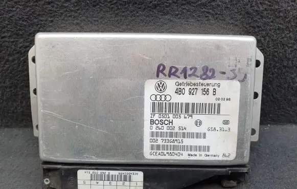 Audi A6 S6 C5 4B Gearbox control unit/module 4B0927156B 0260002514