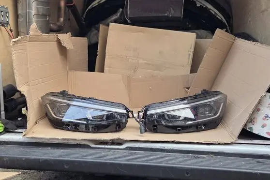 Volkswagen PASSAT B9 Headlights/headlamps set 3J1941036 3J1941035 3J1941077