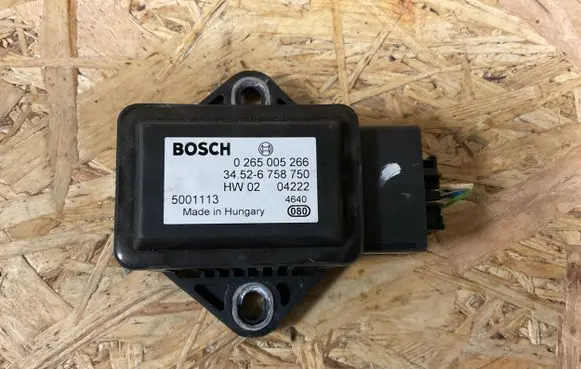BMW 5 E60 E61 ESP acceleration yaw rate sensor 0265005266 5001113