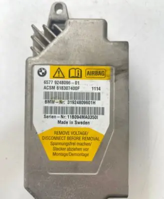 BMW 5 F10 F11 Airbag control unit/module 9248096 618307400F 31924809601H