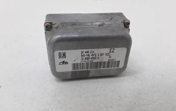 Opel Astra H ESP acceleration yaw rate sensor 2444214