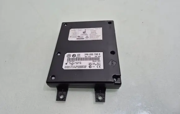 Volkswagen PASSAT B7 Bluetooth control unit module 7P6035730E