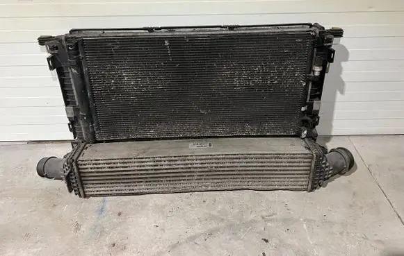 Audi A4 S4 B9 Radiator set 8w0145805A 8w0816411H 8w0121251N