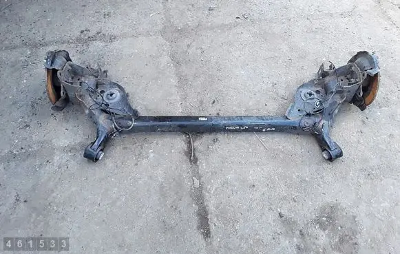 Rear axle beam