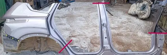 Hyundai Santa Fe Side car body part 