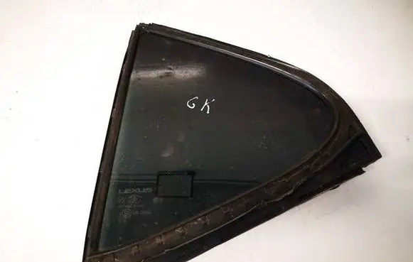 Lexus IS 220D-250-350 Rear vent window glass 6818953030