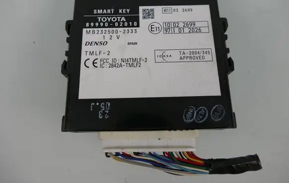 Toyota Auris 150 Other control units/modules 8999002010