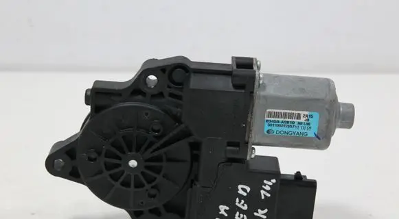 Rear door window regulator motor