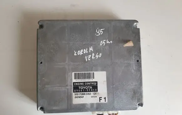 Toyota Corolla Verso E121 Engine control unit/module 896610F010