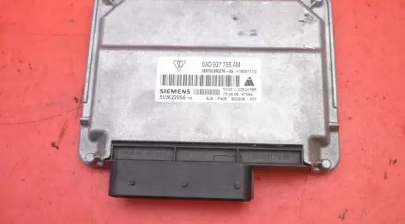 Porsche Cayenne (9PA) Gearbox control unit/module 0AD927755AM