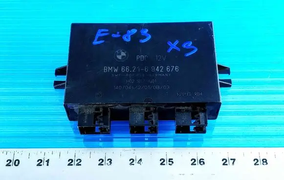 BMW X3 E83 Parking PDC control unit/module 66216942676