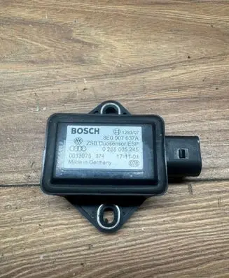 Audi A4 S4 B6 8E 8H ESP acceleration yaw rate sensor 8E0907637A 171101 0265005245