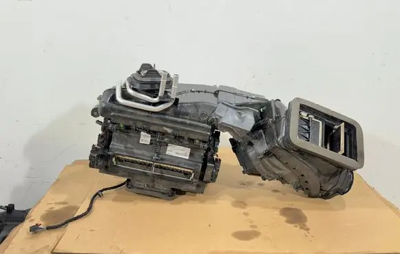 Interior heater climate box assembly