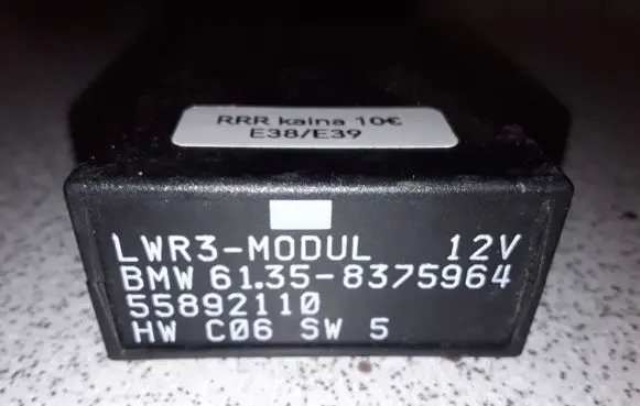 BMW 5 E39 Light module LCM 61358375964 8375964