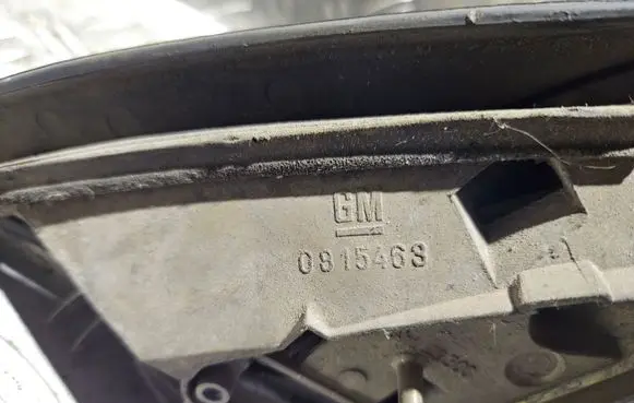 Manual wing mirror