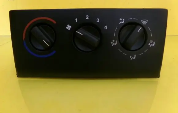 Opel Vectra B Interior fan control switch 90586319