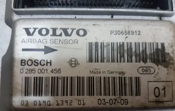Volvo S80 Airbag control unit/module 0285001456 P30658912