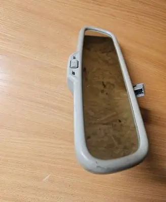 Audi A6 S6 C6 4F Rear view mirror (interior) E11015621