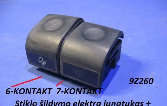 Mitsubishi Colt Windscreen/window heater switch 9Z260