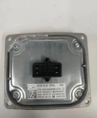 Opel Astra K Headlight ballast module Xenon 39055760 A2C98565704