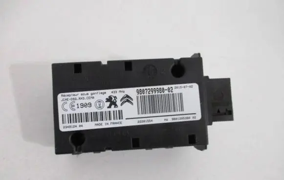 Peugeot 508 Tire pressure control unit 9807299980 9801285380