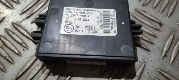 Toyota Yaris Other control units/modules 897800d010 89780-0d010