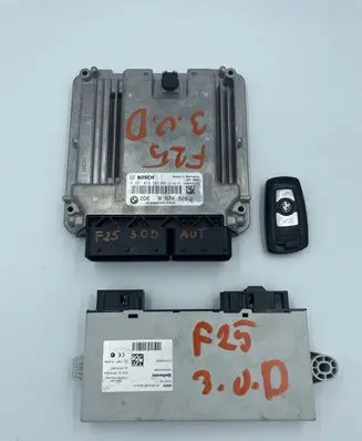BMW X3 F25 Engine ECU kit and lock set 8570928 0281019203