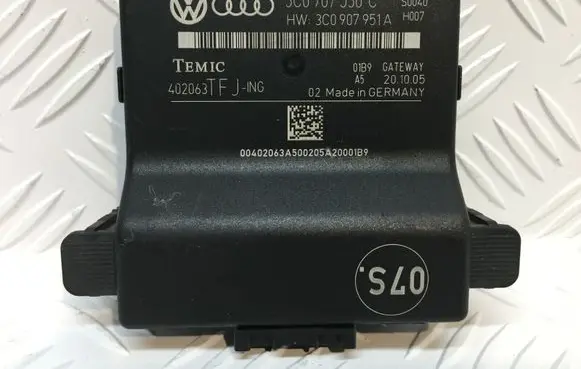 Volkswagen PASSAT B6 Gateway control module 3C0907530C