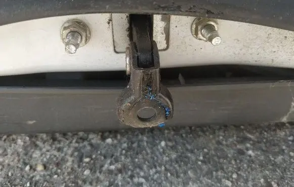 Toyota Verso Rear door check strap stopper 